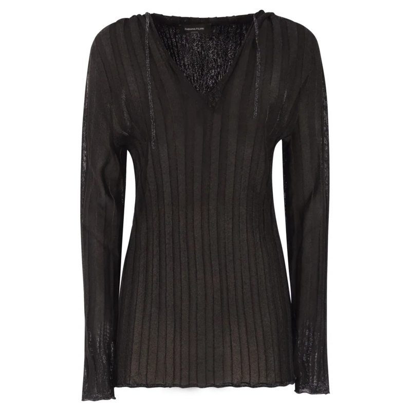 Fabiana Filippi Trui Hooded Jumper Black