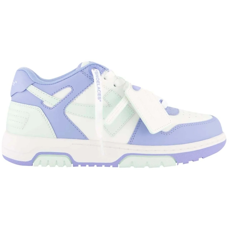 Off-White Low-Top-Sneaker Dames Out Of Office Sneaker Lila blau