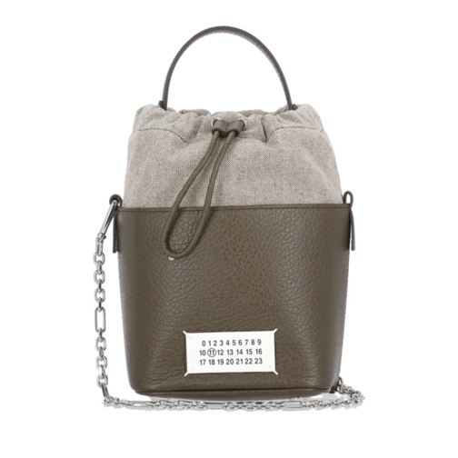 Maison Margiela Sac reporter 5Ac Bucket Bag Brown