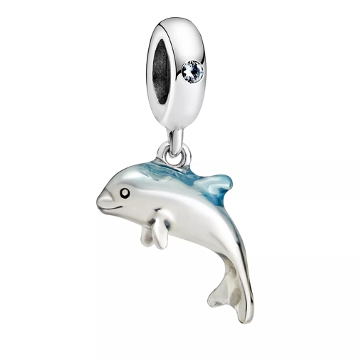 Pandora Schimmernder Delfin Charm-Anhänger Sterling silver Anhänger