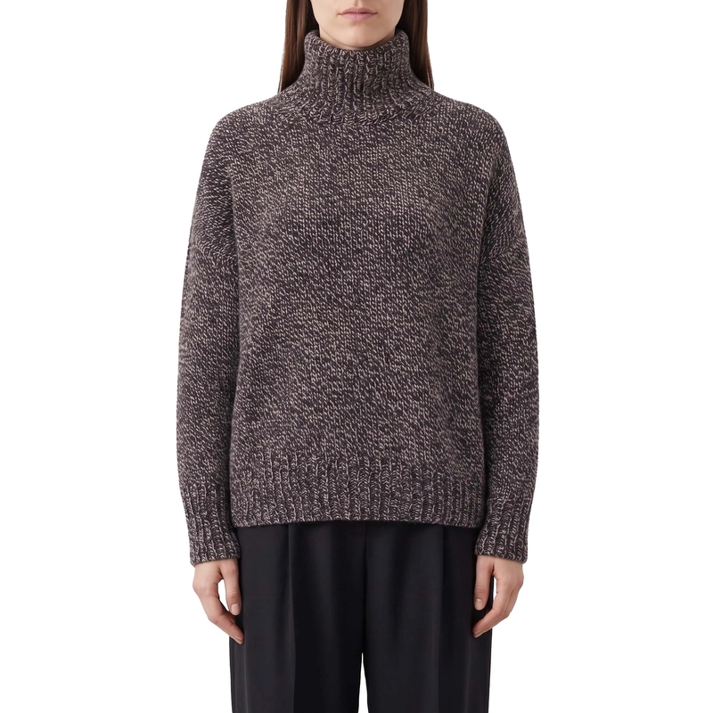 Iris von Arnim Pullover Pullover Malvina aus Kaschmir grau(Image 2)