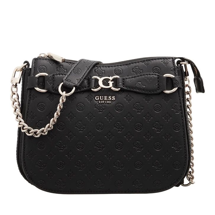 Black and grey guess bag deals