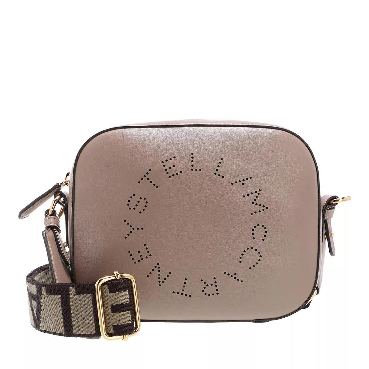 Stella McCartney Crossbody Bags - Small Logo Crossbody Bag - Gr. unisize - in Beige - für Damen