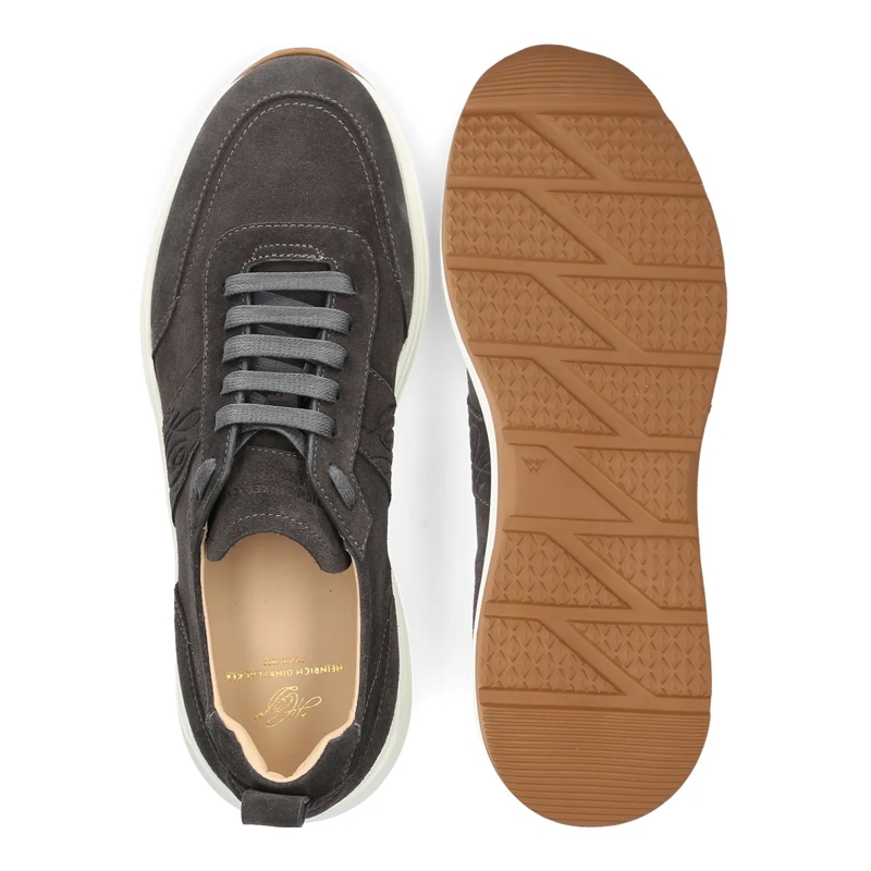 Heinrich Dinkelacker Lage-top sneaker Sportliche Dynamik trifft auf zeitlose Eleganz: De dunkel-grau(Image 4)