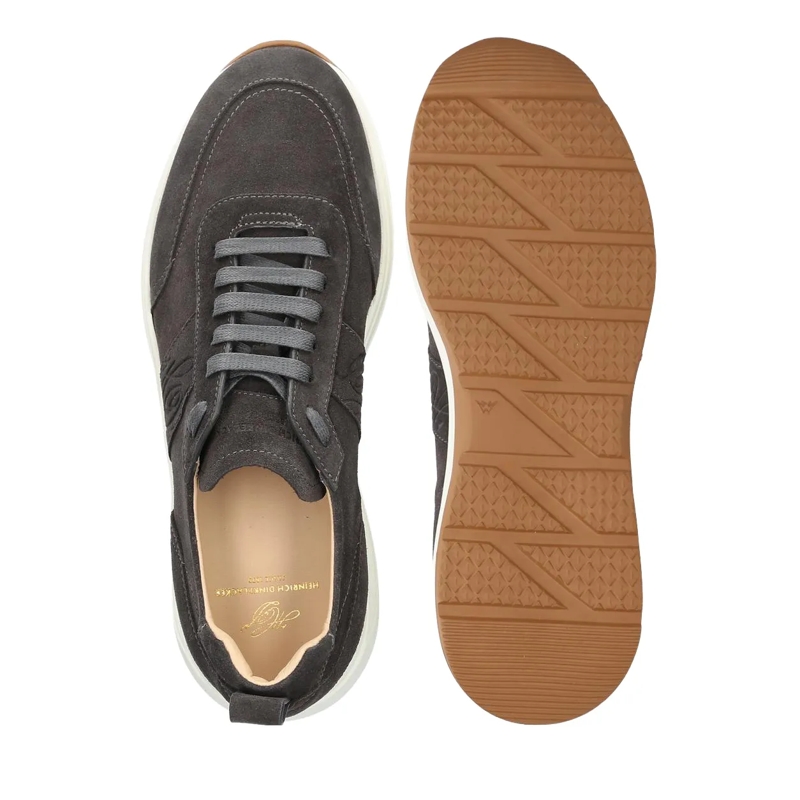 Heinrich Dinkelacker Low-Top-Sneaker Sportliche Dynamik trifft auf zeitlose Eleganz: De dunkel-grau(Image 4)