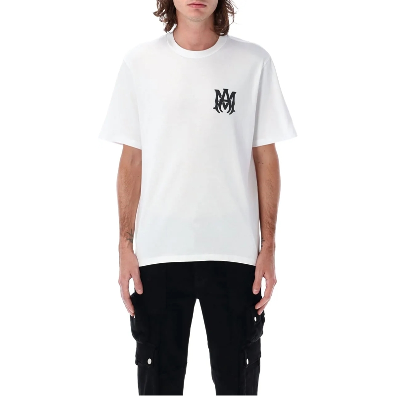 Amiri T-shirt Ma Core Logo Tee Bianco weiß