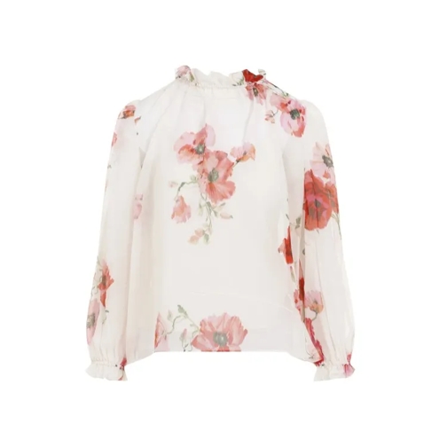 Zimmermann Lightburst Billow Blouse White 