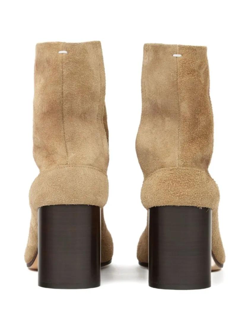Thumbnail - Maison Margiela Stiefel - Tabi Ankle Boots - Gr. 37,5 (EU) - in Beige - für Damen