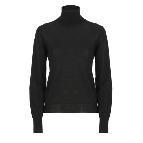 Golden Goose Pull à col roulé Black Wool Sweater Black