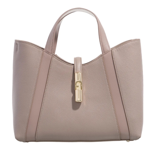 Furla Tote Furla Goccia S Tote Stucco Gray+Mauve
