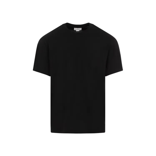 Alexander McQueen Black Cotton T-Shirt Black 