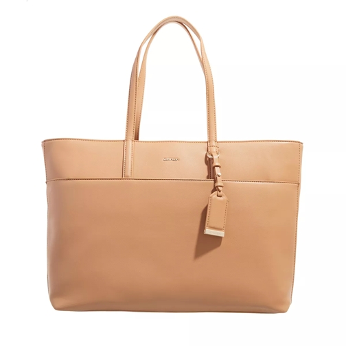 Calvin Klein Ck Must Shopper Large Brown Sugar Shopping Bag