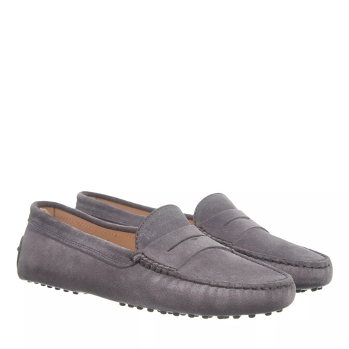 Tod's Gommino Driving Loafers Grey Conducteur