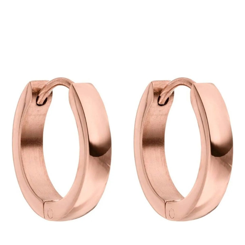 Purelei Ohrstecker Creolen Smooth rose