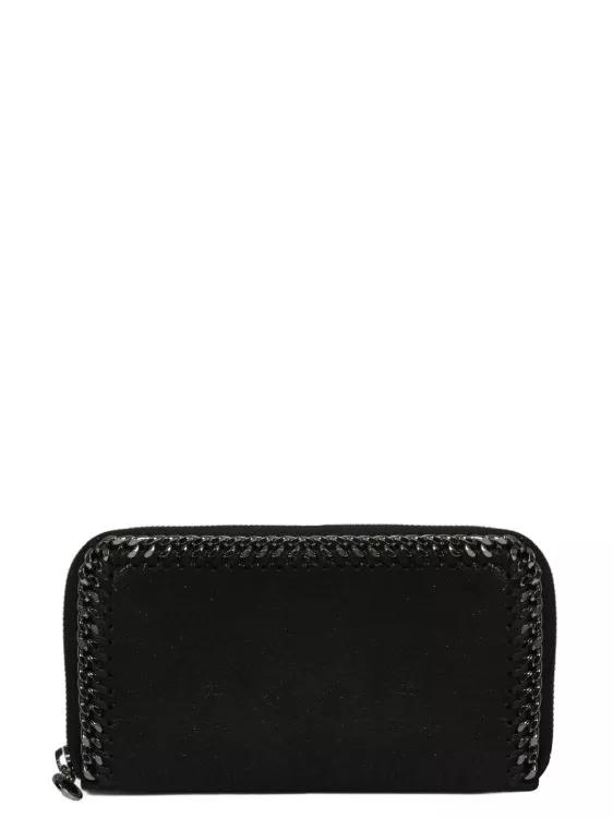 Stella McCartney Portemonnaie - Falabella Zip Continental Wallet - Gr. unisize - in Schwarz - für Damen