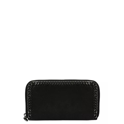 Stella McCartney Falabella Zip Continental Wallet Black Plånbok med dragkedja