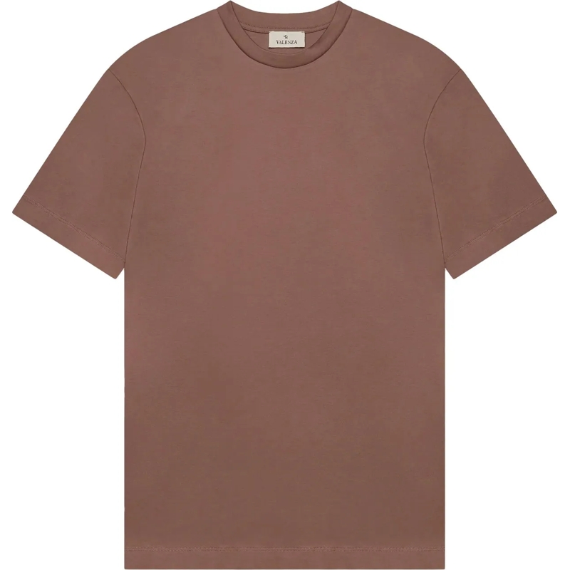 VALENZA T-shirt Interlock Supima T-shirt braun