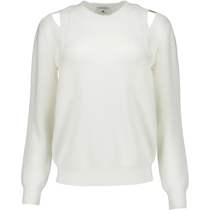 Elisabetta Franchi  Elisabetta Franchi Women's Knitted Sweater Sweater weiß