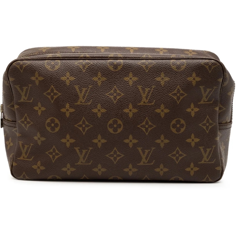 Louis Vuitton Clutch Monogram Trousse Toilette 28 braun