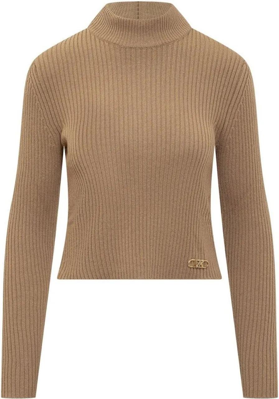 Thumbnail - Michael Kors - Sweaters Dark Camel - Größe L - beige