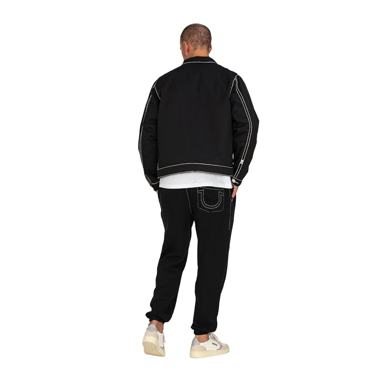 True Religion Hose Sweatpant schwarz(Image 4)