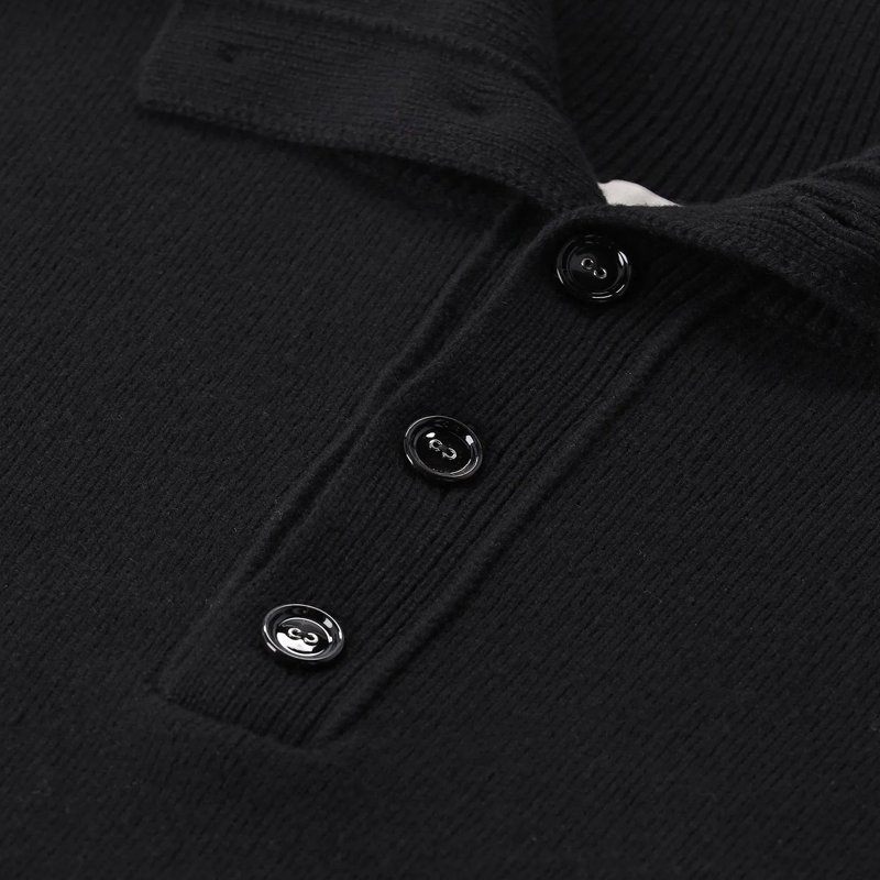 AMI Paris Pullover Pullover aus Merinowolle schwarz(Image 4)