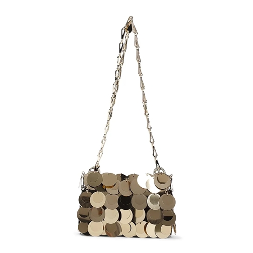 Paco Rabanne Sac à bandoulière Sparkle Nano Bag Gold