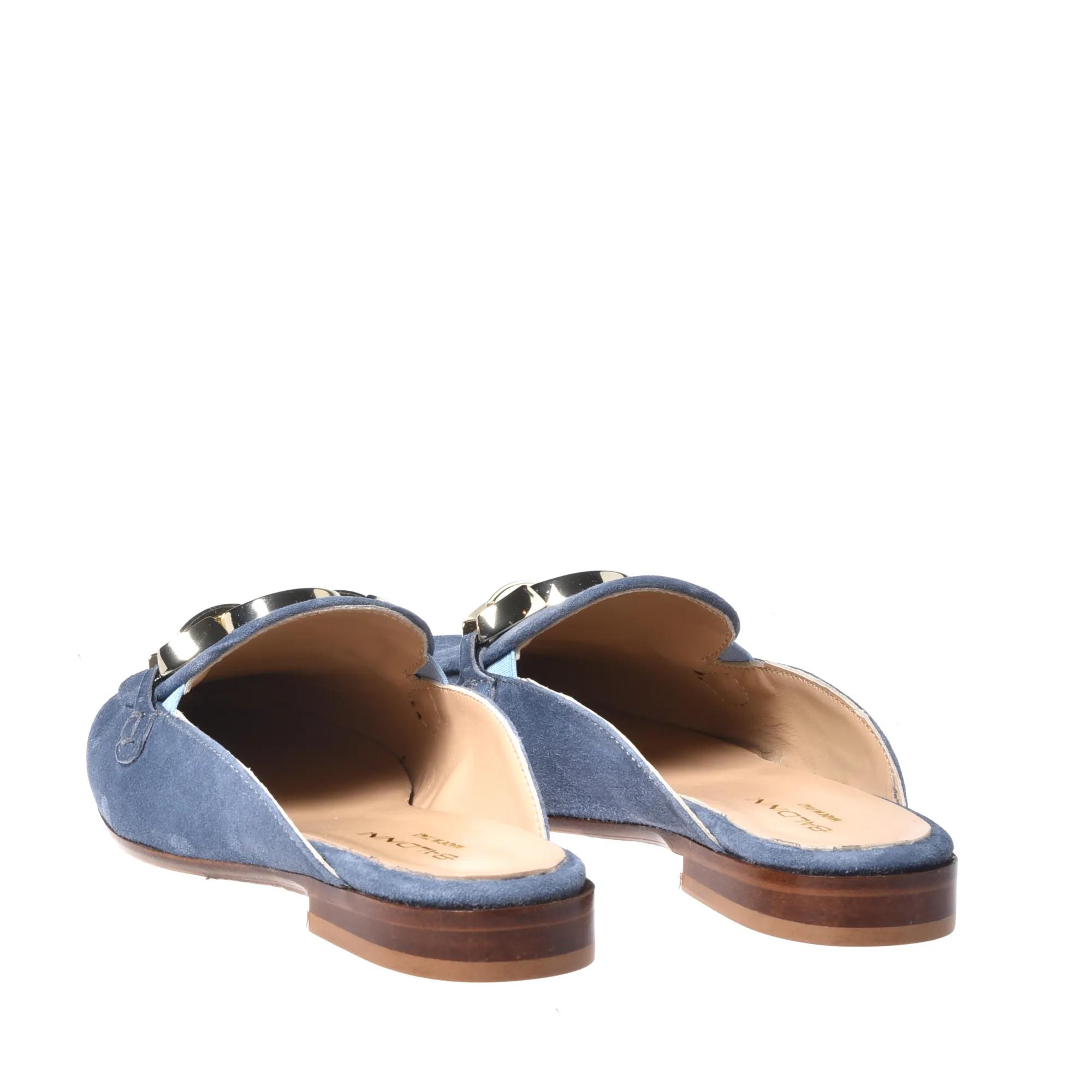 Thumbnail - Baldinini Slipper & Pantoletten - SABOT BALDININI - Gr. 38 (EU) - in Blau - für Damen