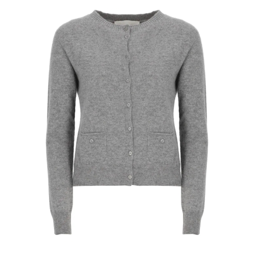 Vanise Cardigan Grey Vanisè Cashmere Cardigan Grey