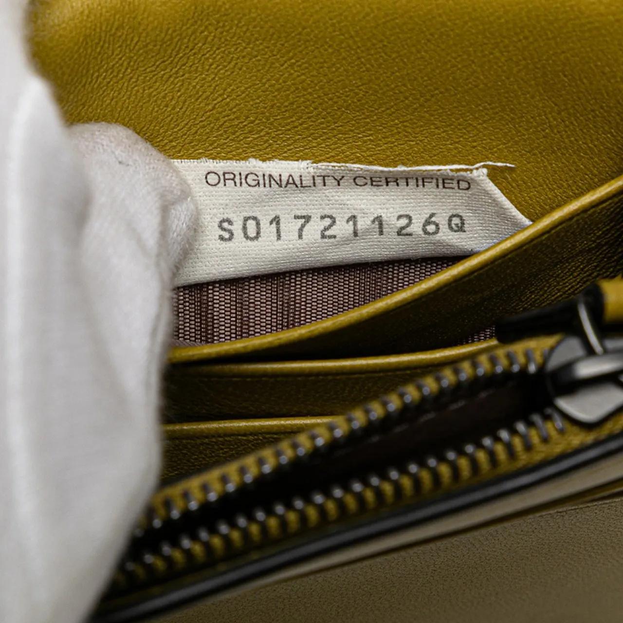 Thumbnail - Bottega Veneta Hobo Bags - Nappa Intrecciato Studded Wallet on Chain - Gr. unisize - in Gelb - für Damen