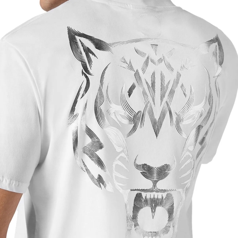 Plein Sport T-Shirt T-Shirt Tiger weiss(Image 5)