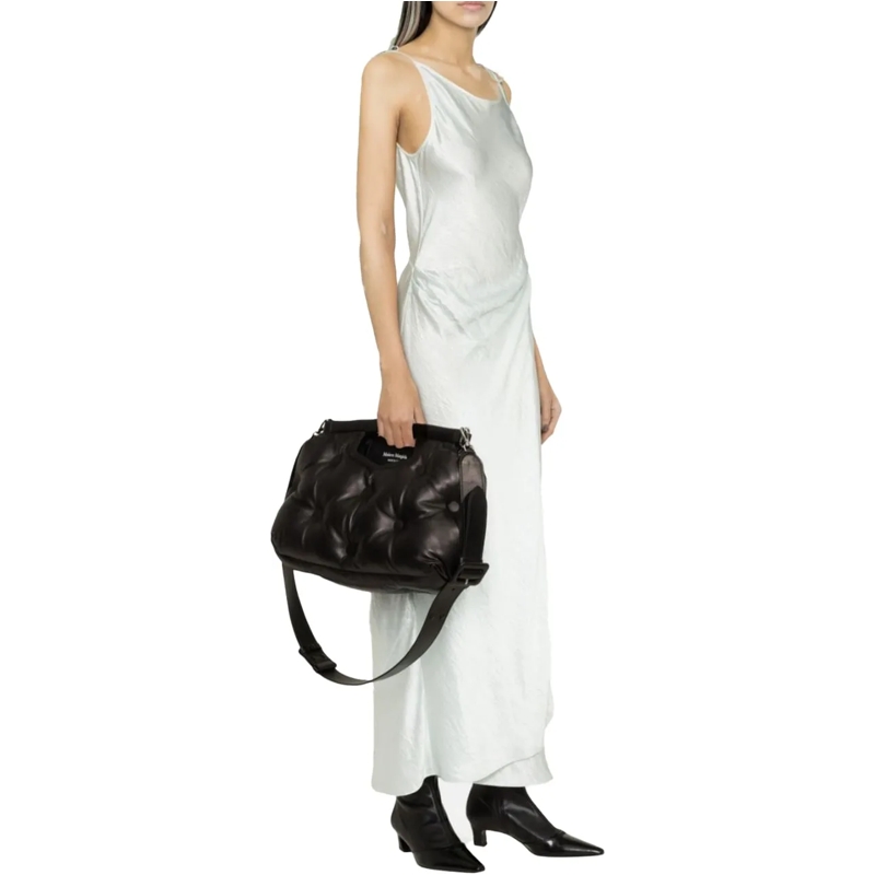 Maison Margiela Fourre-tout Glam Slam Classique Medium Black schwarz