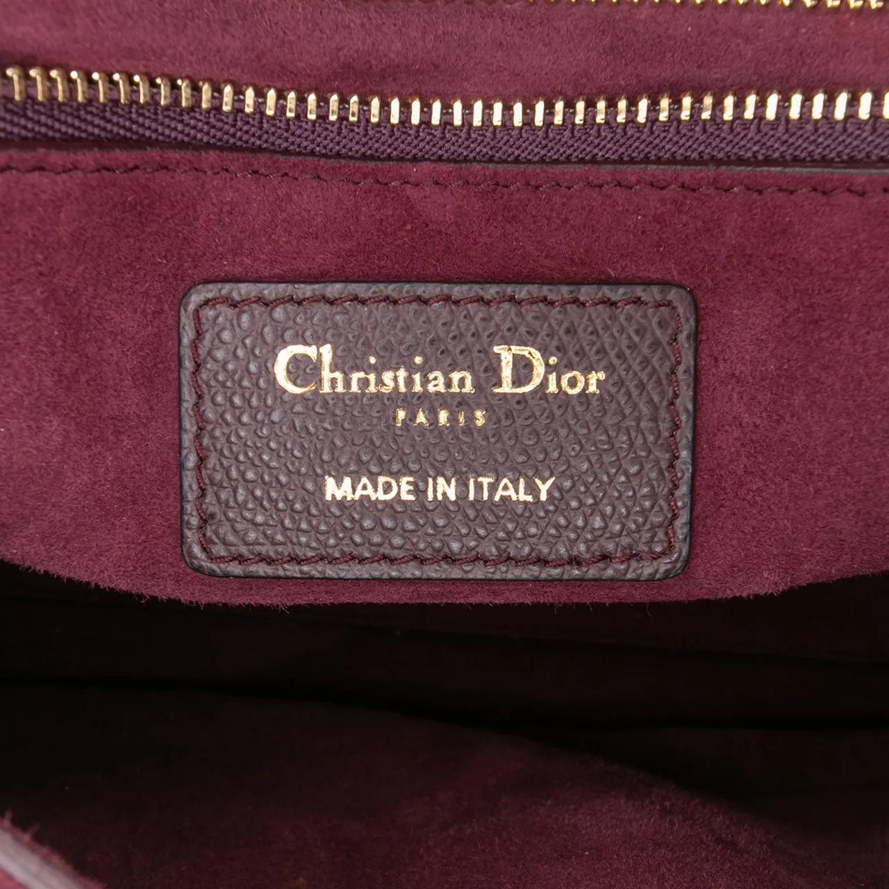 Thumbnail - Christian Dior Hobo Bags - Large Grained Calfskin Lady D Sire - Gr. unisize - in Rot - für Damen