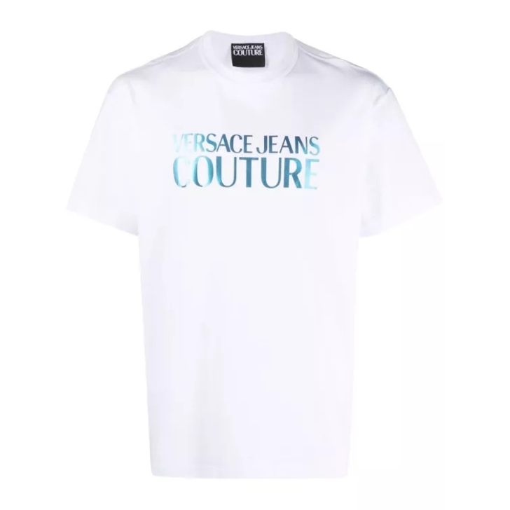 versace jeans white t shirt