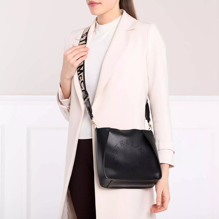 Stella mccartney logo hot sale shoulder bag