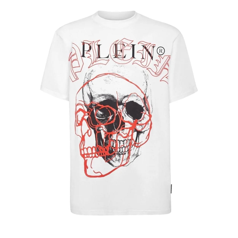 Philipp Plein T-Shirt T-Shirt weiss