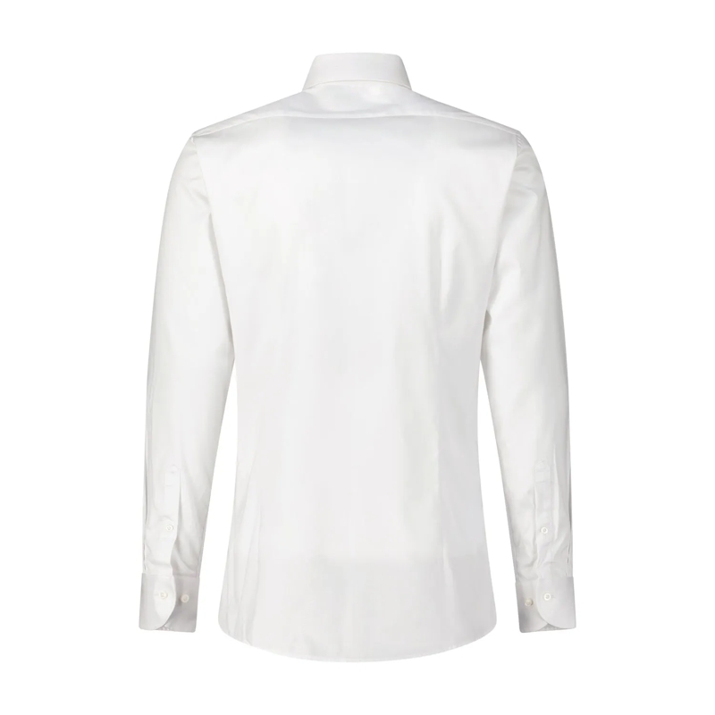 fakts Overhemd Slim-Fit Hemd aus Baumwolle weiß(Image 2)
