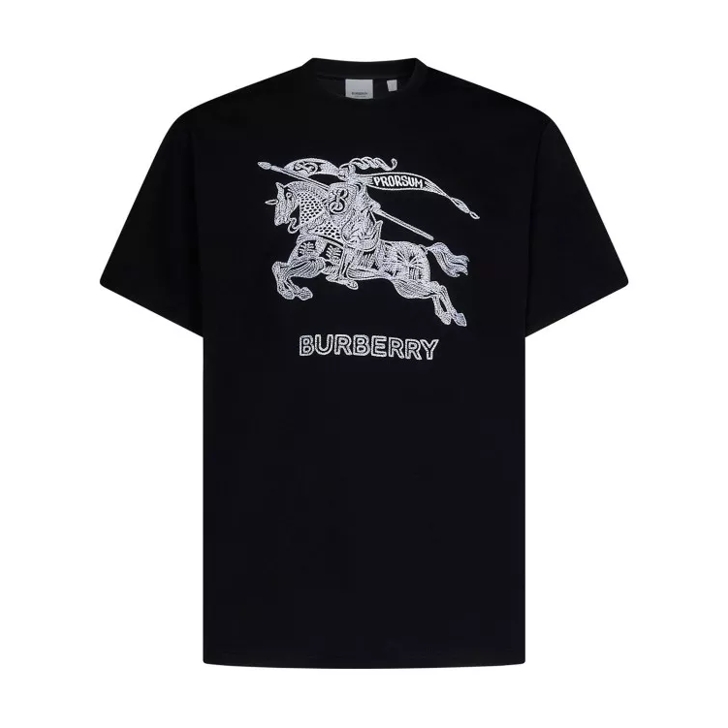 Burberry black and store white shirt