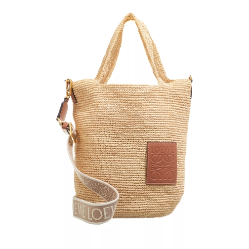 Loewe Mini Slit Bag Raffia Natural/Tan Sac panier