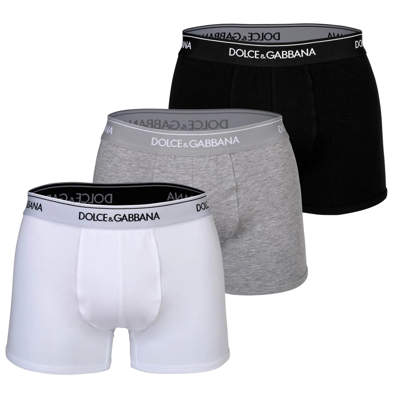 Dolce&Gabbana  Regular Boxer 3er Pack bunt