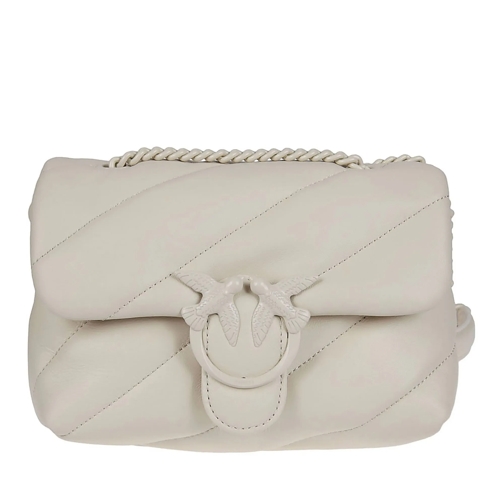 Pinko Draagtas Mini Classic Love Puff Bag White weiß