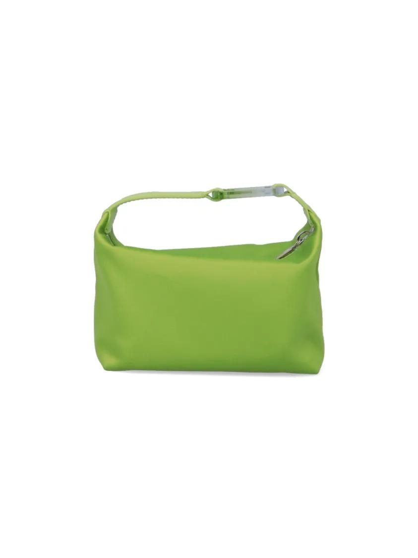 Eera Crossbody bags "Satin Moon" Top Handle Bag – Green in groen