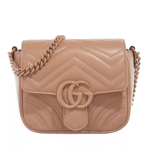 Gucci GG Marmont Matelassé Mini Shoulder Bag Camelia/Winter Rose Crossbody Bag