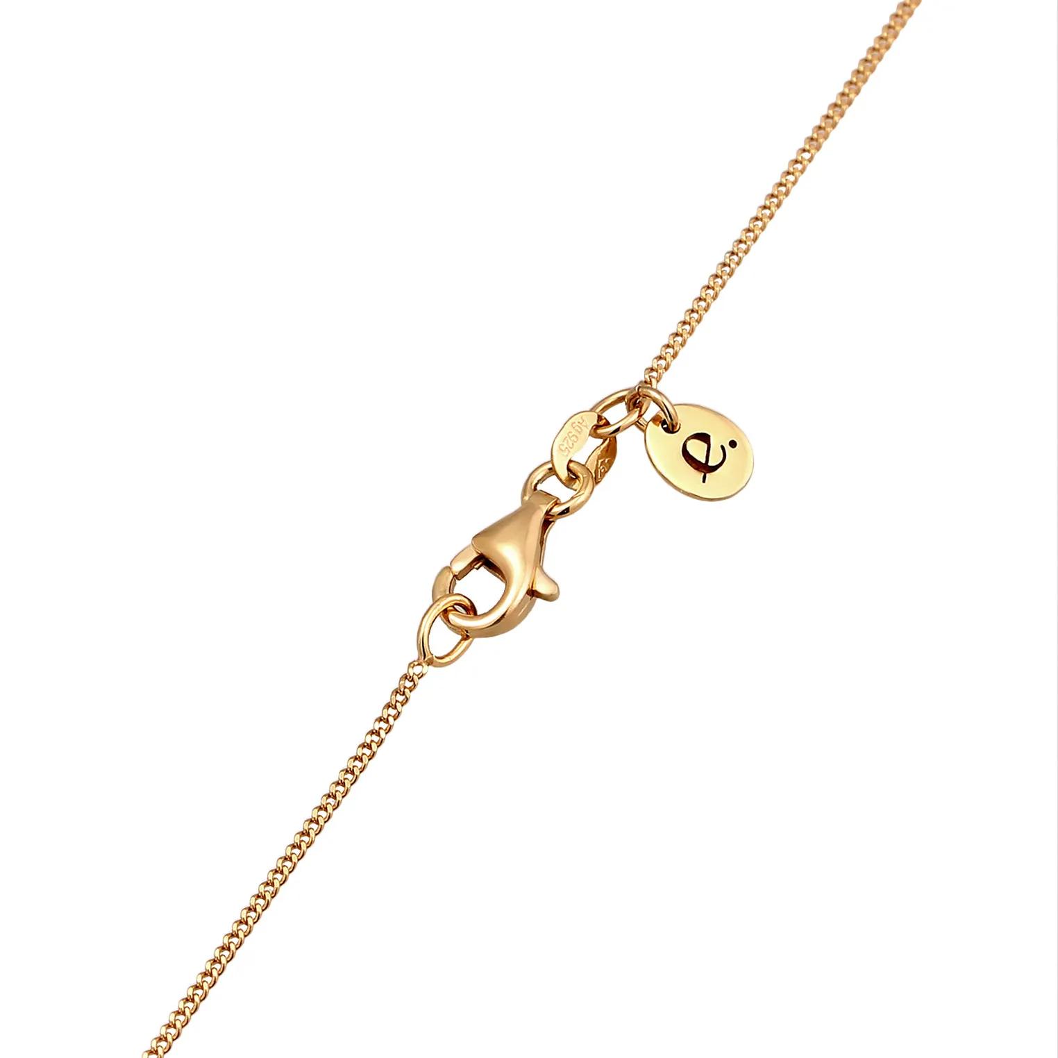 Thumbnail - Elli Halskette - Necklace Elli DIAMONDS Necklace Women Heart Pendan - Gr. unisize - in Gold - für Damen