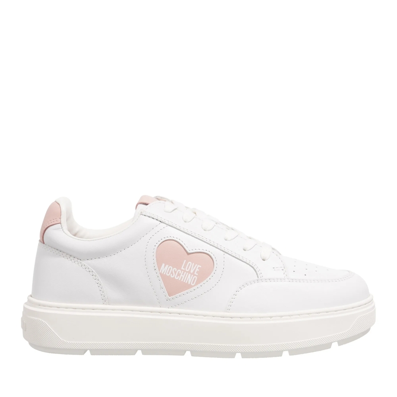Love Moschino Low-Top-Sneaker Sneakers Donna Bianco+Cipria(Image 5)