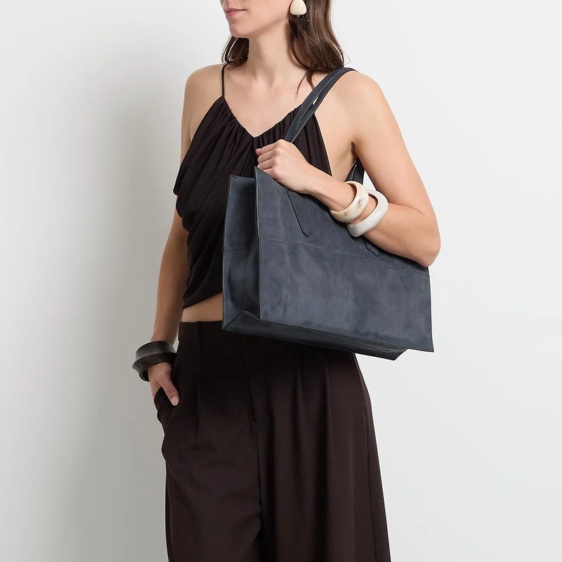 Liebeskind Berlin Tote Amy Suede Vegan Peacoat(Image 2)
