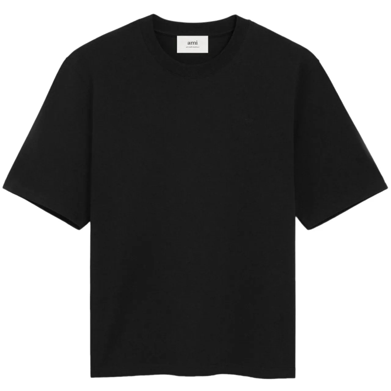 AMI Paris T-Shirt T-Shirts And Polos Black schwarz