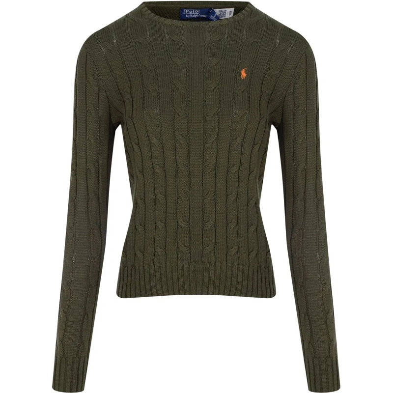 Ralph Lauren  Knitwear Julianna Long Sleeve Pullover grün