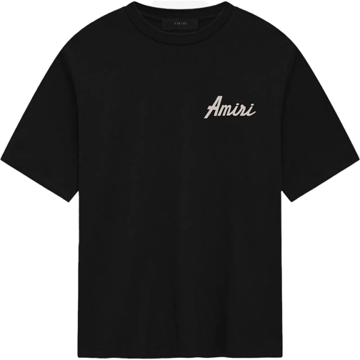 Amiri T-Shirts Cotton Logo T-shirt mehrfarbig