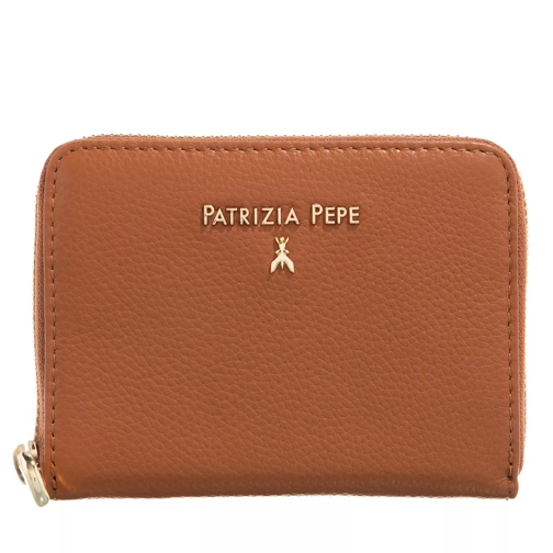 Patrizia Pepe Mini zip around                New Cuoio Portemonnaie mit Zip-Around-Reißverschluss